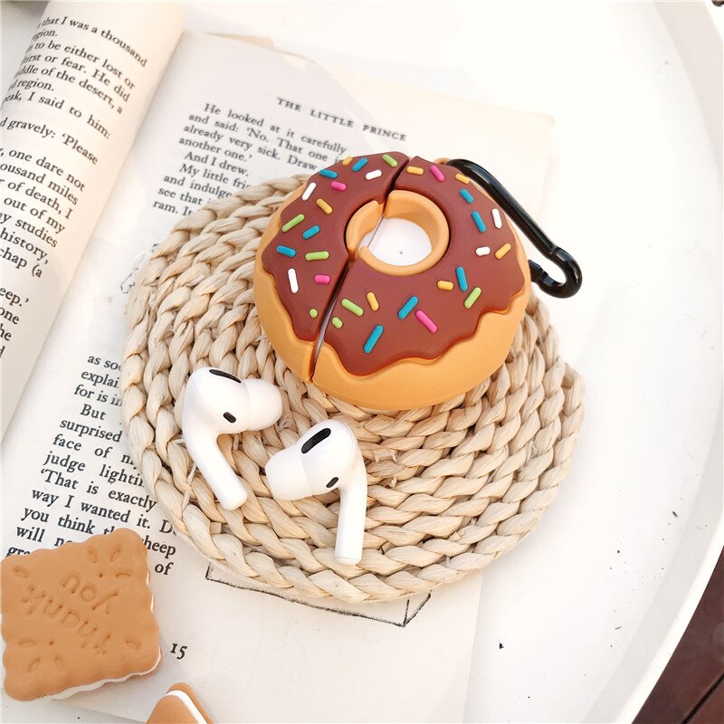 Sweet-Donut: Custodia in Silicone 3D (Airpods 1 - 2 - Pro)