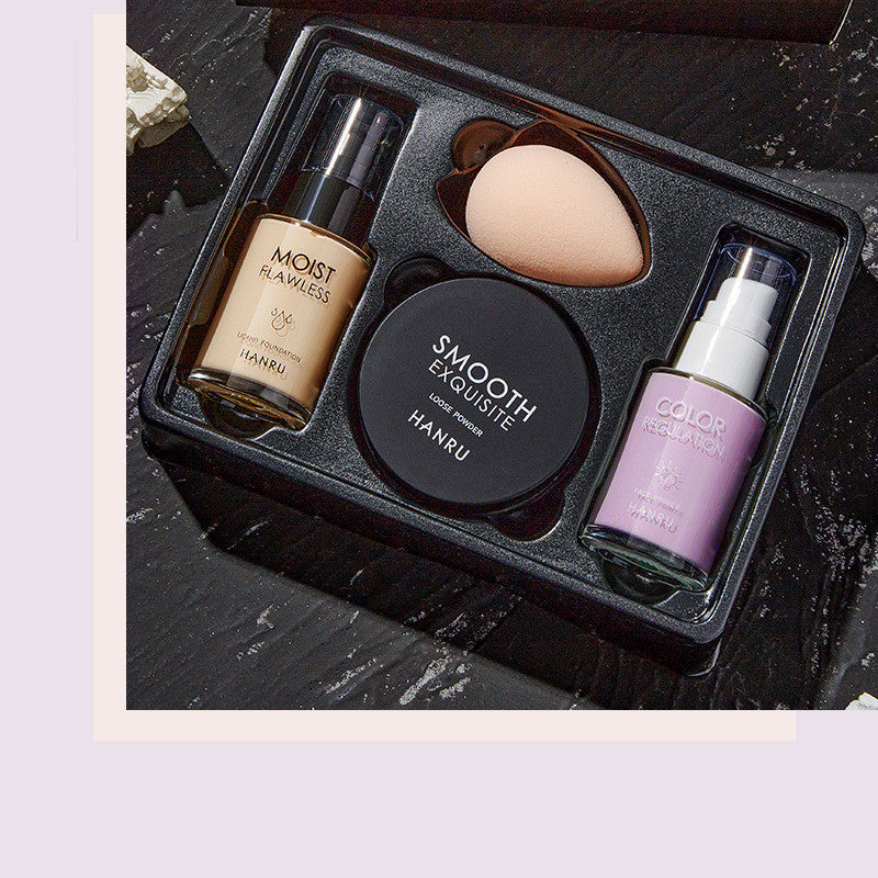 Set trucco 4 pezzi Cipria