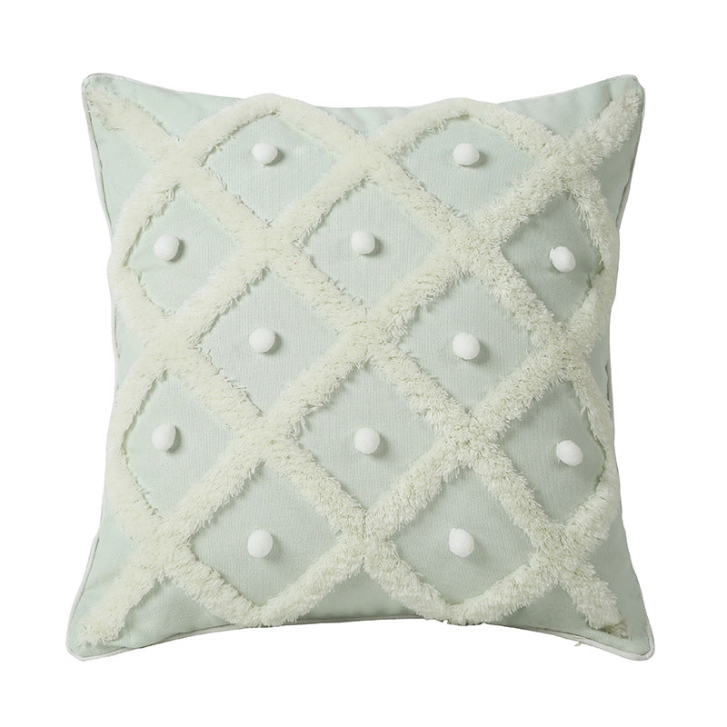 Cuscino di Design Moroccan Ball Tufted