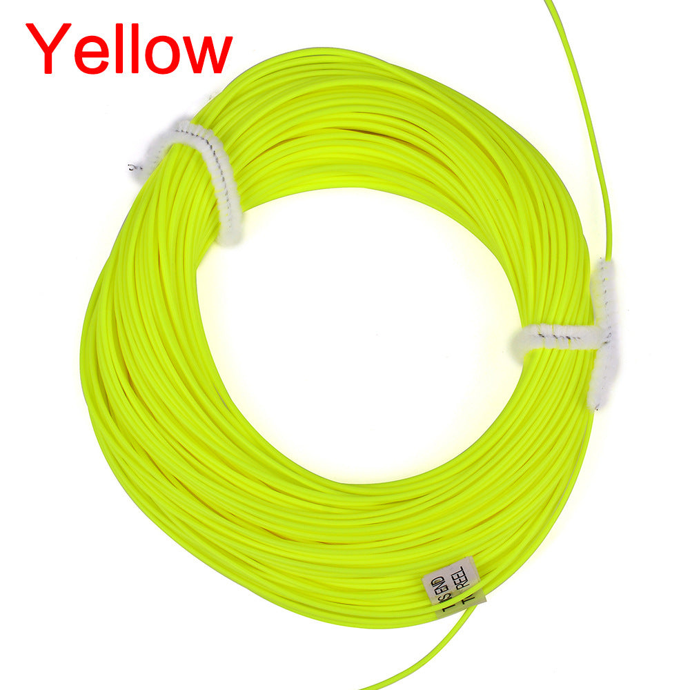 Lenza per Pesca a Mosca Galleggiante Fluo