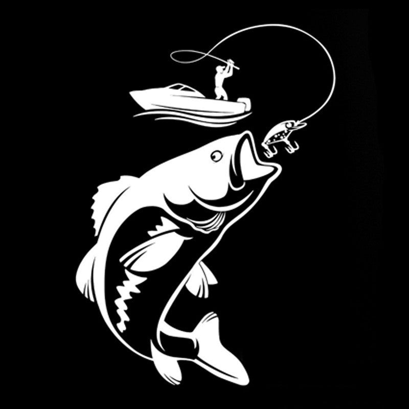 Adesivo Vinile Sport Fishing Impermeabile