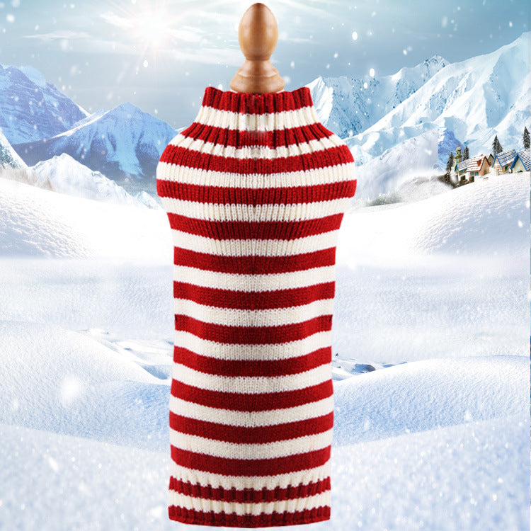 Maglione Intrecciato in Finto Cashmere