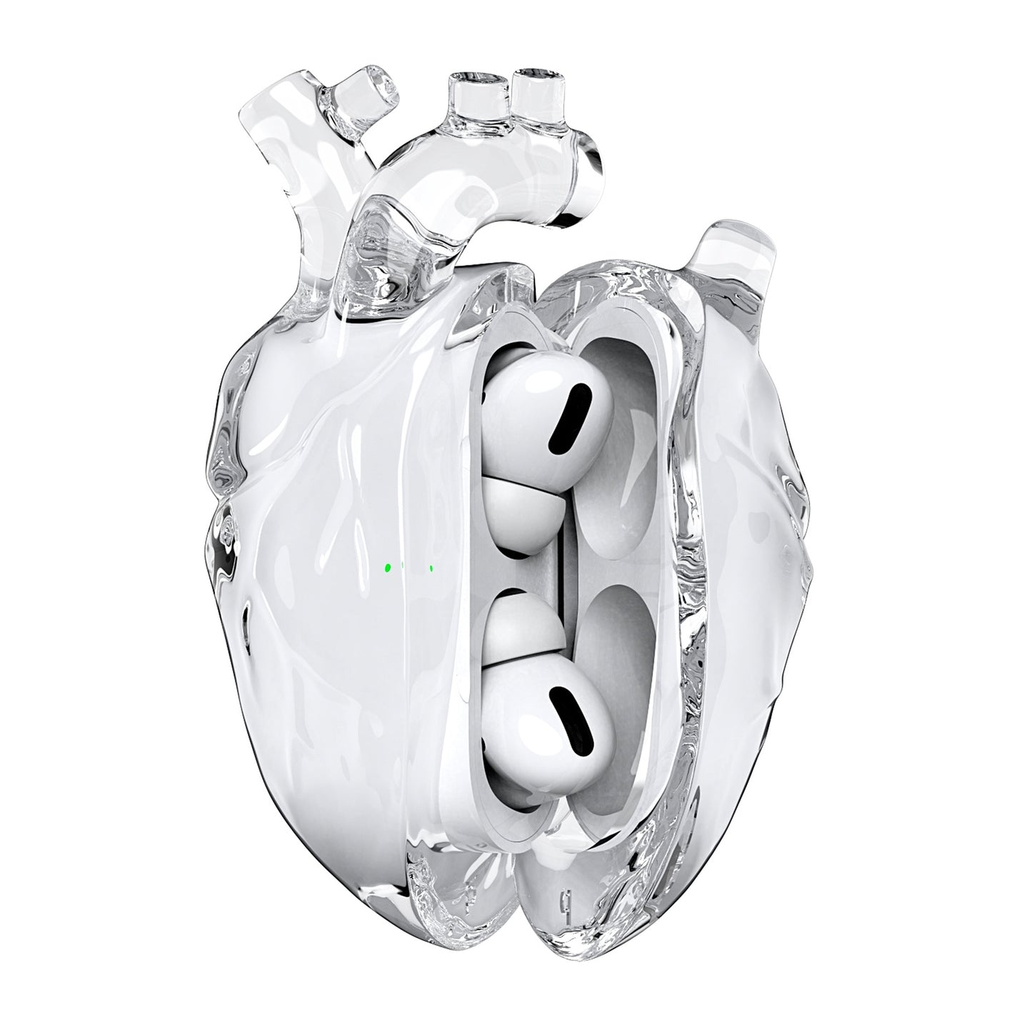 Heart-Beat Case: Cuore Anatomico 3D per Airpods Pro / Pro 2 / 3 / 4)