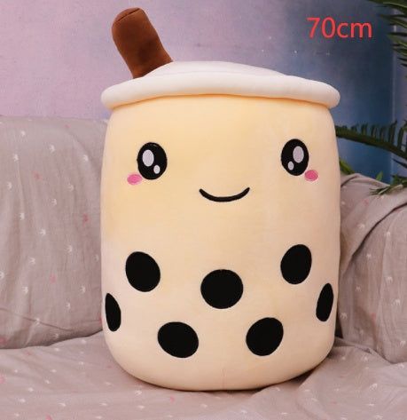 Boba Tea Plush – Cuscino Peluche a forma di Tazza Bubble Tea