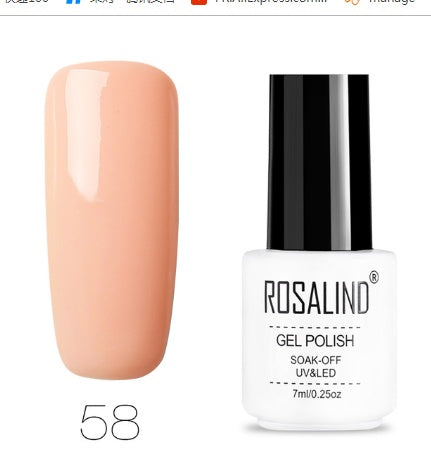 ROSALIND - Smalto Gel UV/LED (Colori 01-58)