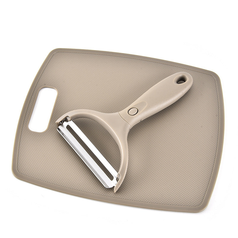 Kit Chef Smart 5-in-1: Tagliere e Utensili Salva-Spazio
