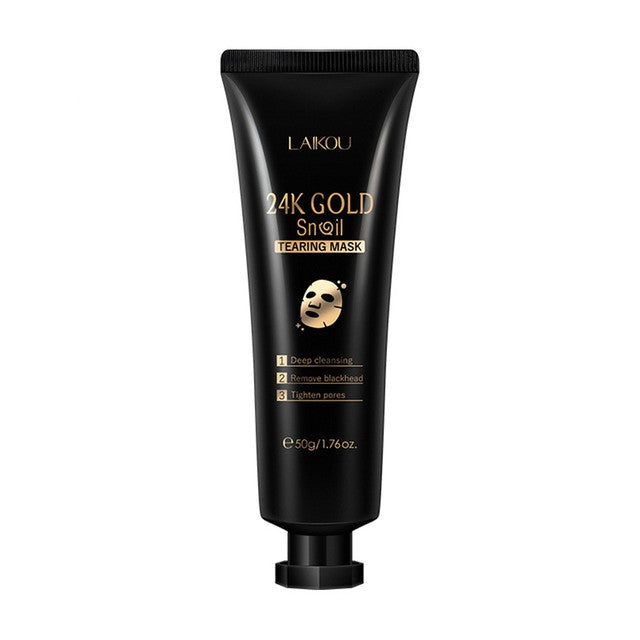Maschera Oro e con Bava di Lumaca