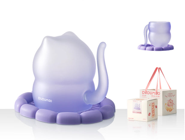 Tazza Gatto Vetro Luxury