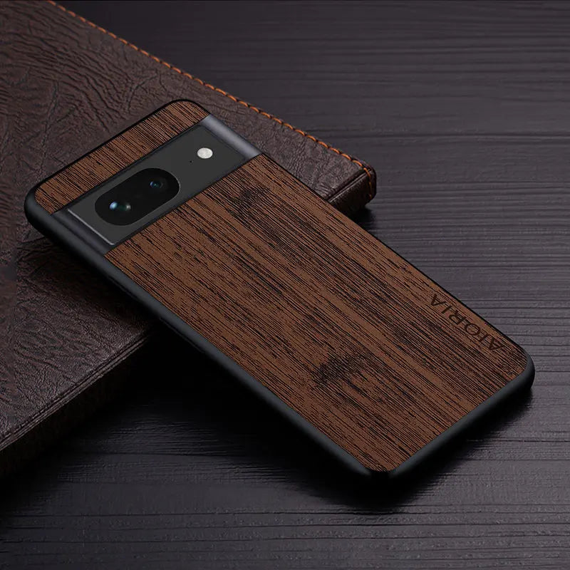 Cover in Legno di Bambù Hybrid (Google Pixel 8 Pro)