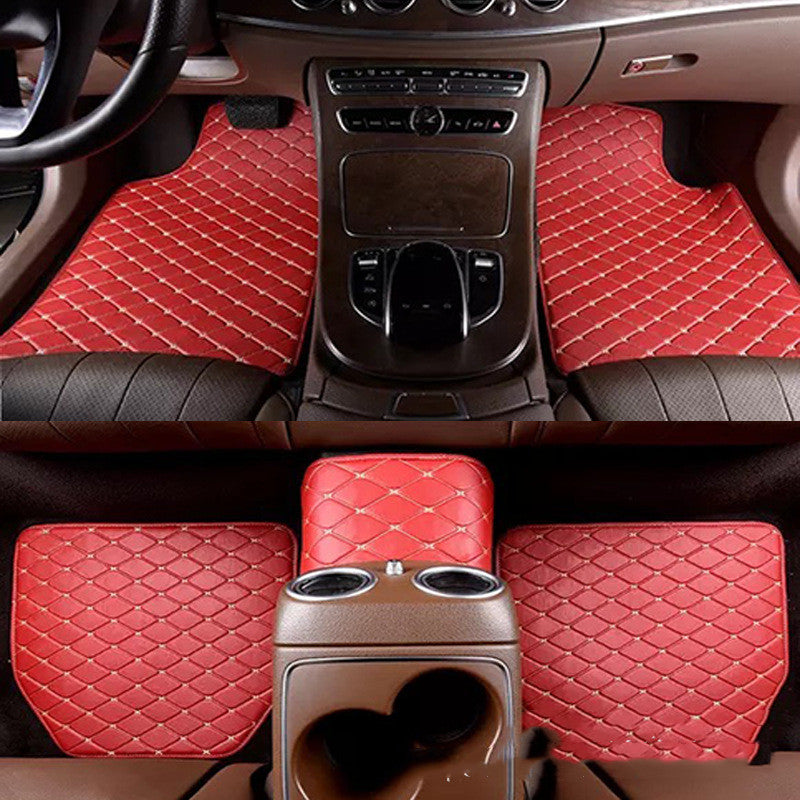 Luxury-Step - Set Tappetini Premium in Pelle Trapuntata