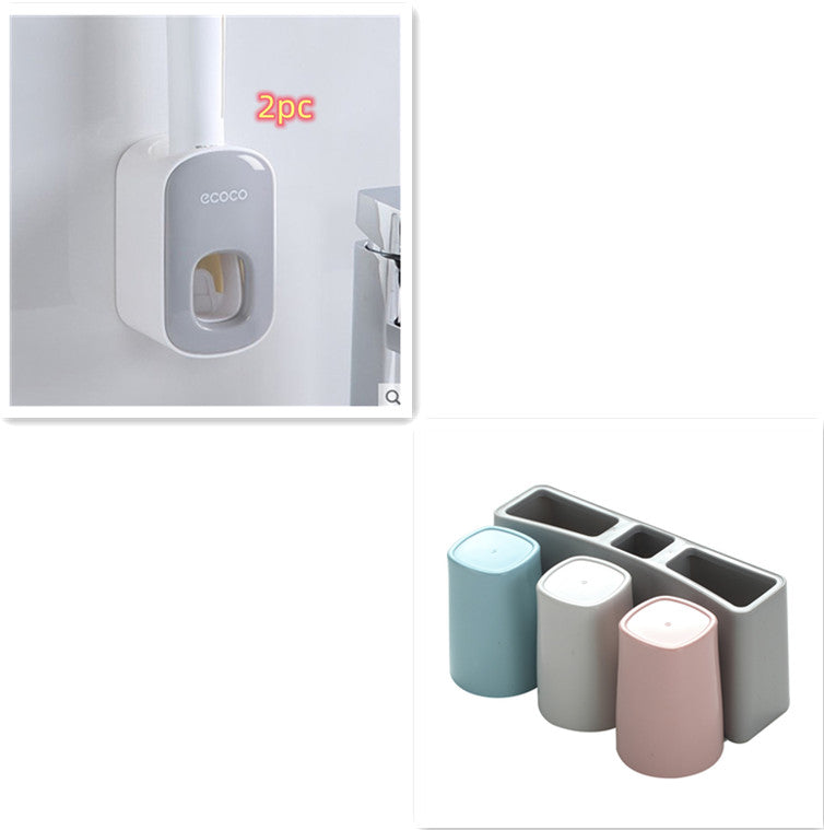 Dispenser Dentifricio Easy-Squeeze a Parete