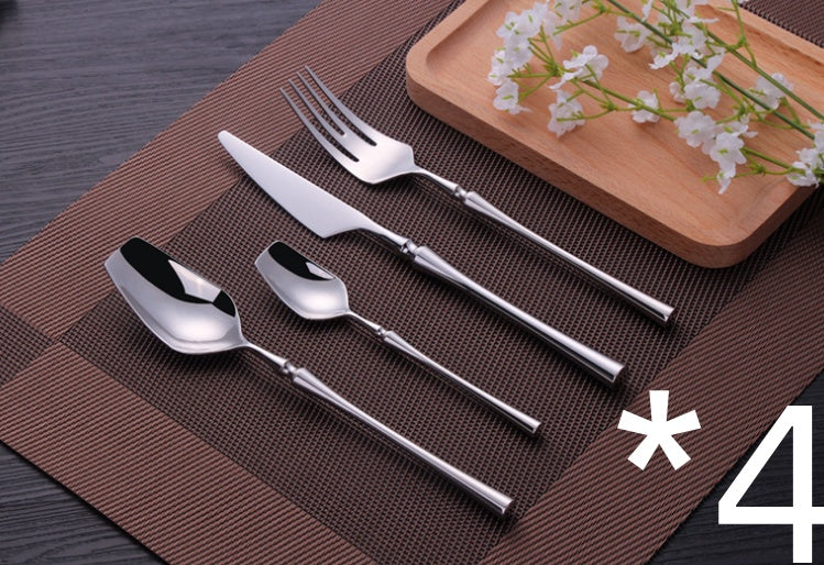 Set Posate Essential Acciaio Inox - 4 Pezzi