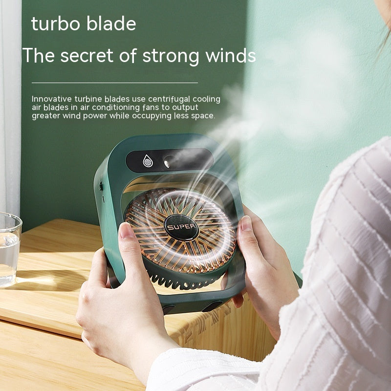 Artic Mist - Ventilatore & Raffrescatore da Scrivania 3-in-1