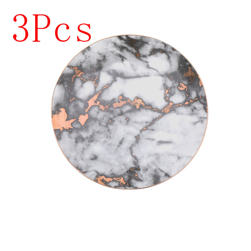 Set Piatti Orientali Nile - Marmo & Oro Blue Ocean
