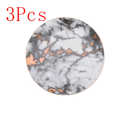 Set Piatti Orientali Nile - Marmo & Oro Blue Ocean