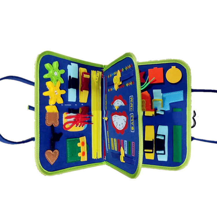 Sensory Skill Book – Libro Interattivo Sensoriale per Apprendimento Prescolare