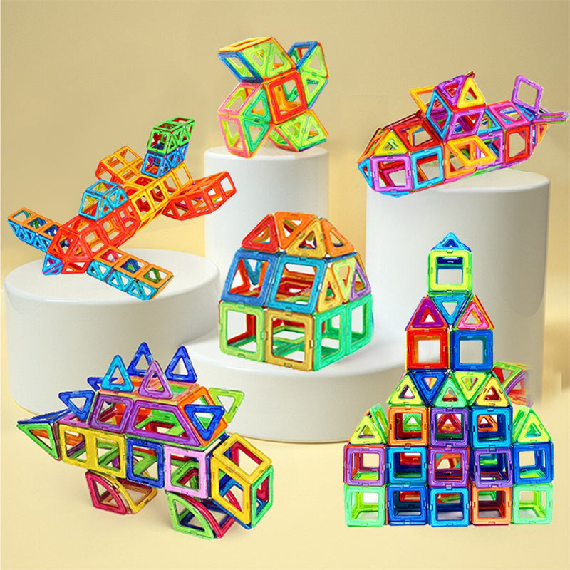 Magnetix DIY Set – Set Costruzioni con Blocchi Magnetici Creativi