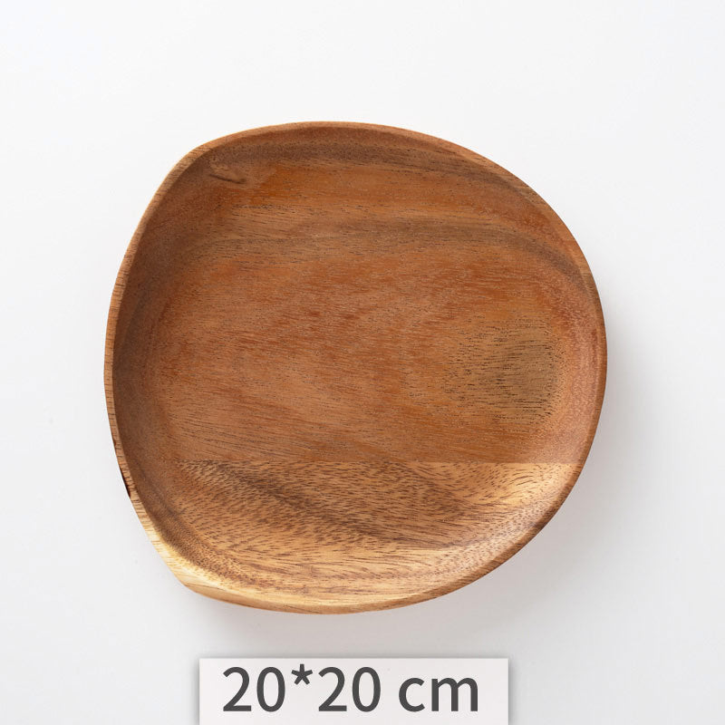 Acacia Artisan Tray – Vassoio Irregolare in Legno di Acacia
