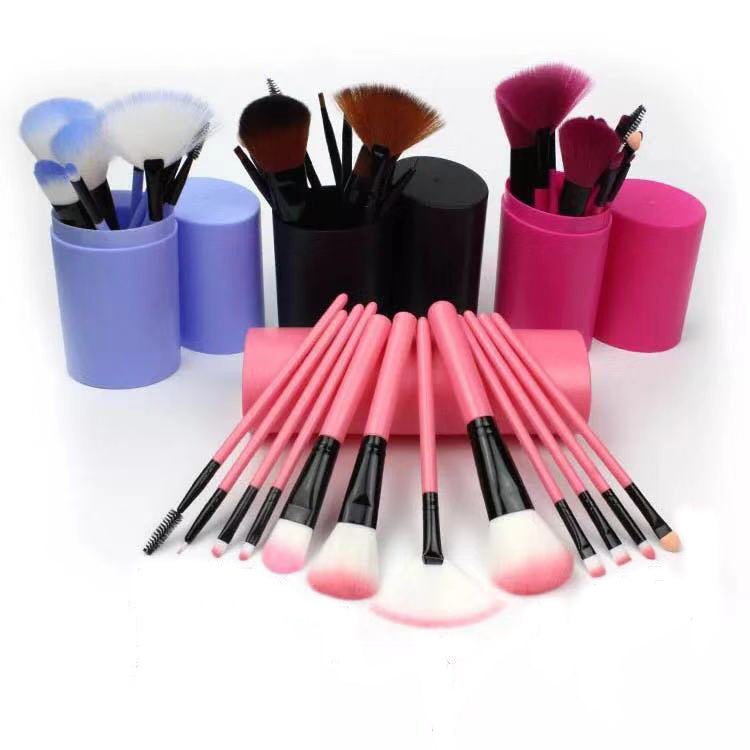 Set 12 Pennelli da Trucco