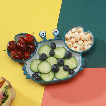Crabby Anti-Slip Plate – Piatto a Forma di Granchio con Ventosa