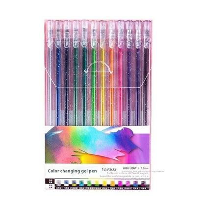 Set Crystal-Gel Fluorescente (Effetto Lucido)