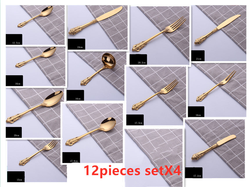 Set Posate Essential Acciaio Inox - 4 Pezzi