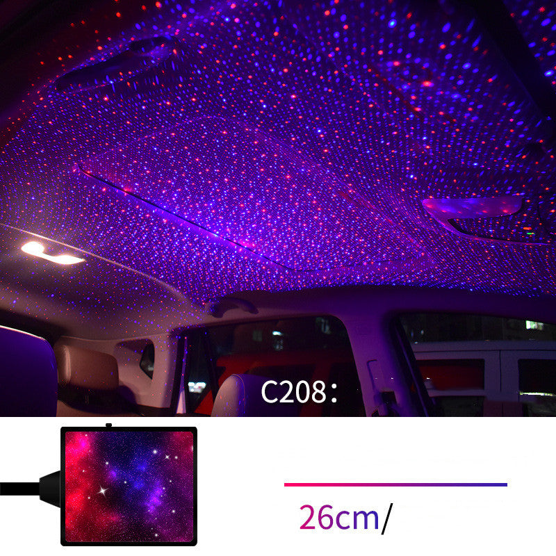 USB Star-Party Light: Atmosfera Auto & Casa