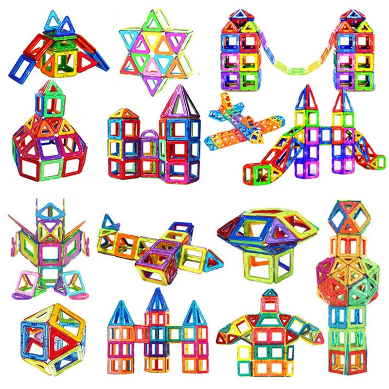 Magnetix DIY Set – Set Costruzioni con Blocchi Magnetici Creativi