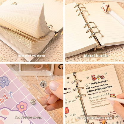 Diario a Spirale "Sweet Heart" con Charm