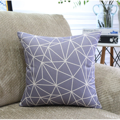 Cuscino Arredo Nordic Color a Trama Geometrica