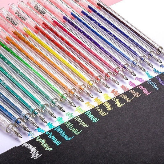 Set Crystal-Gel Fluorescente (Effetto Lucido)