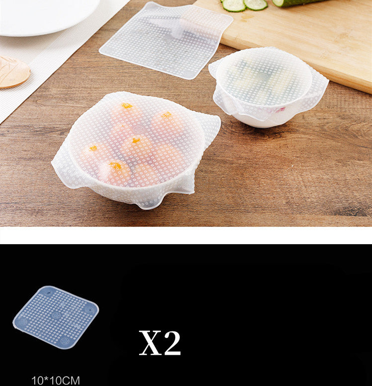 Coperchi in Silicone Riutilizzabili - Set Salvafreschezza