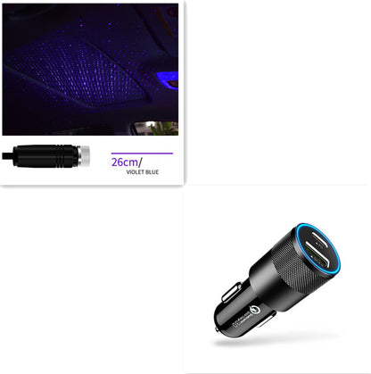 USB Star-Party Light: Atmosfera Auto & Casa