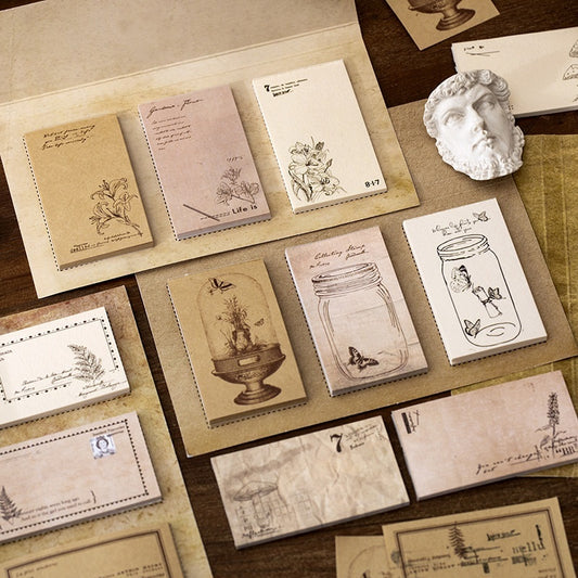 Notebook Vintage Botanical - Fiori e Erba
