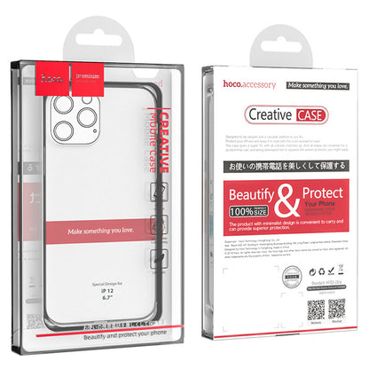 Pure-Crystal TPU: Cover Ultra-Trasparente (Iphone 13 / 14 / 15 / 13 Mini / 13-14-15 Pro /13-14-15 Pro Max / 14-15 Plus)