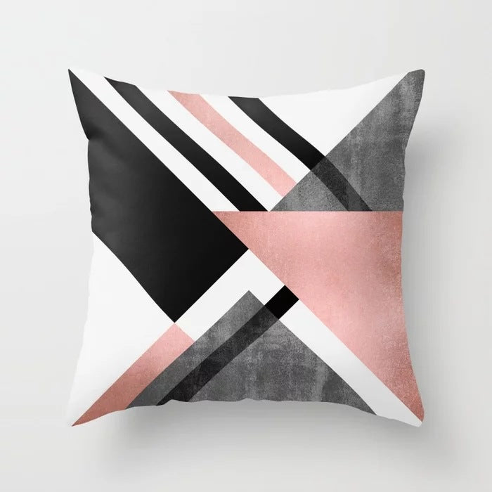 Abstract Rose Geometric – Federa con Grafica Astratta Geometrica Rosa