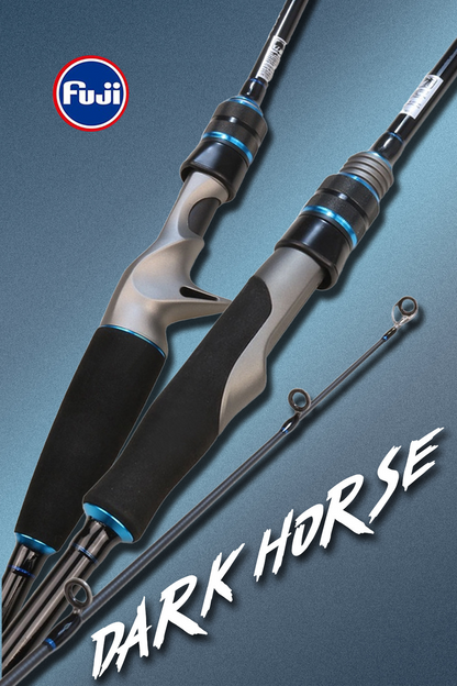 Canna da Pesca Fuji Dark Horse da Spinning/Baitcasting