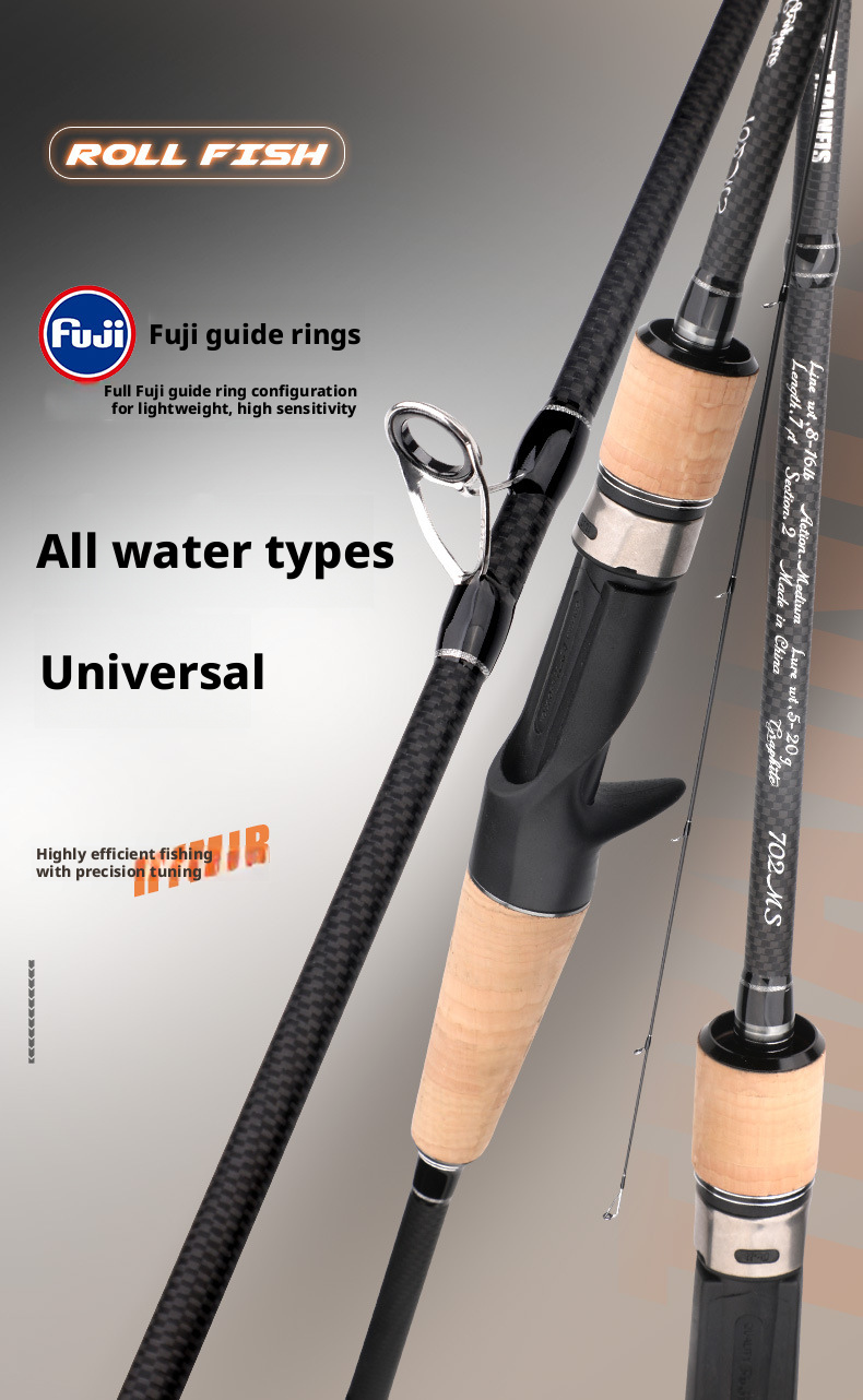 Canna da Pesca Tsurinoya Dragon Spinning/Casting 2.10m