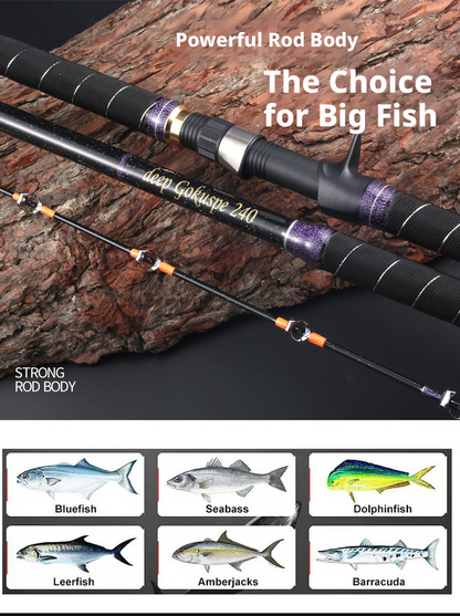 Canna da Pesca Deep Gokuspe 240 Spinning/Baitcasting