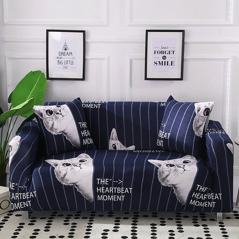 Urban Print Sofa Shield – Copridivano con Stampa Urbana Contemporanea