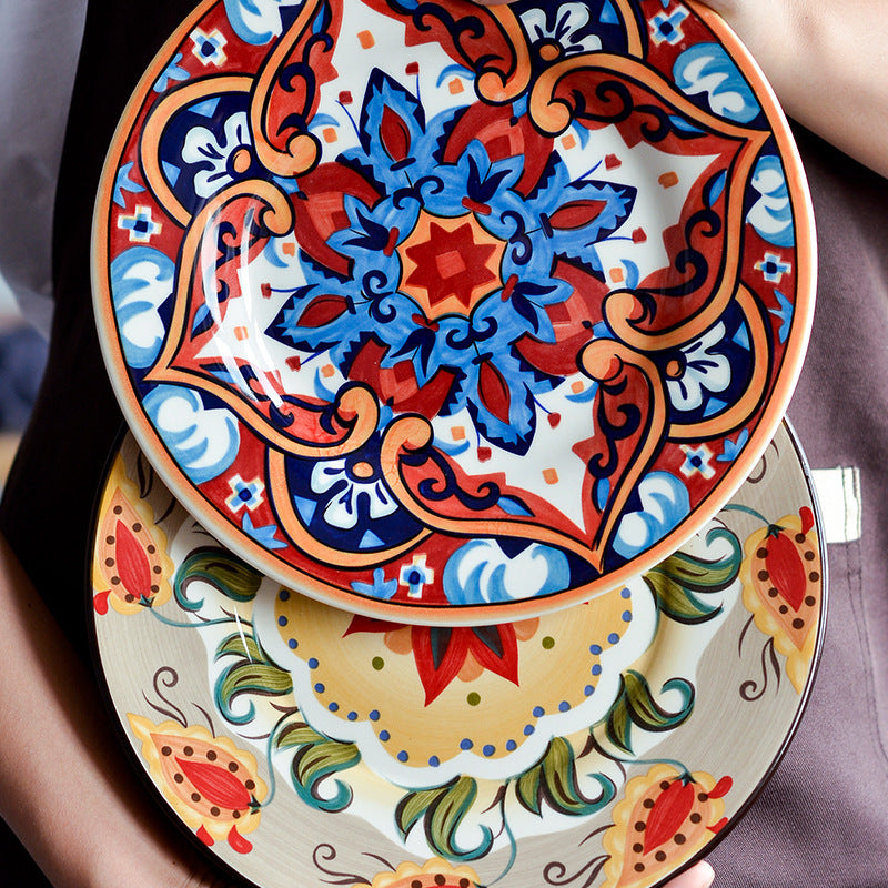 Piatti in Ceramica Sottosmalto - Boho Style