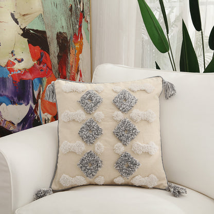 Federa Premium Embroidery con Ricami in Cotone