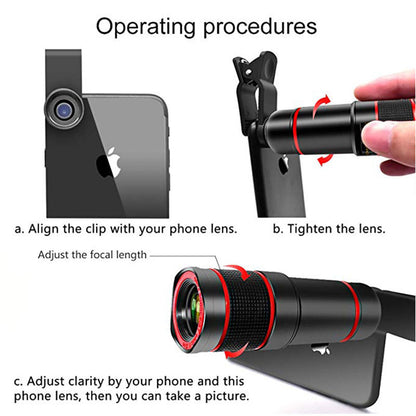 Optic-Zoom: Lente Telescopica per Smartphone