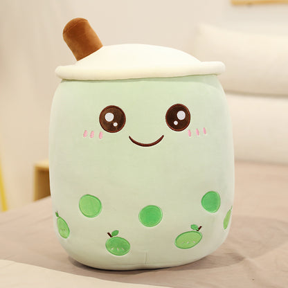 Boba Tea Plush – Cuscino Peluche a forma di Tazza Bubble Tea