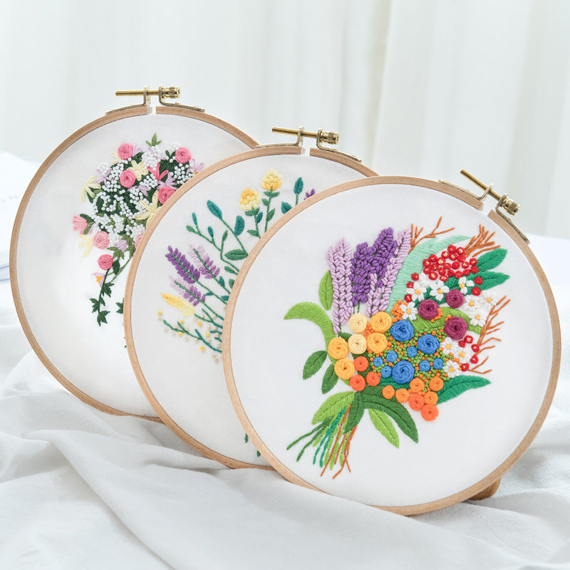 Creative Stitch Box - Set Completo per Ricamo Moderno