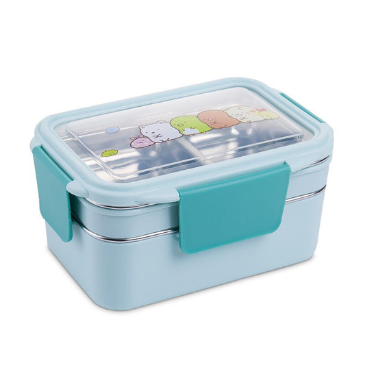 Dual Steel Lunch Box – Portapranzo Doppio in Acciaio Inox