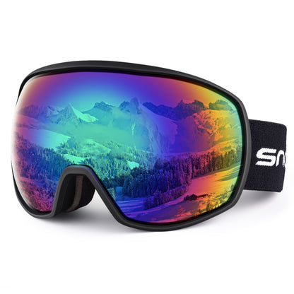 Alpine View – Occhiali da Sci con Supporto per Lenti Graduate