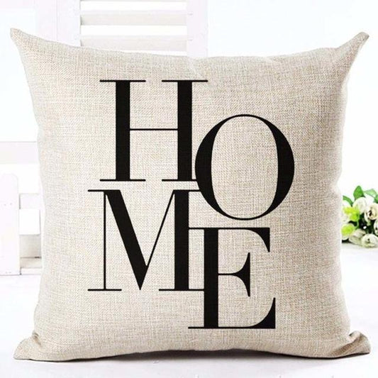Typography Home Letter – Federa Decorativa con Stampa Home