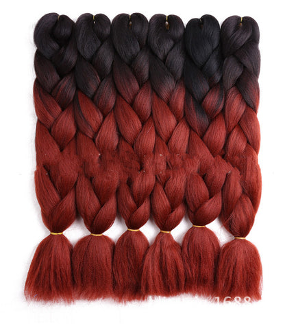 Trecce di Capelli Colorati