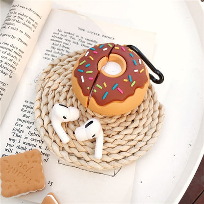 Sweet-Donut: Custodia in Silicone 3D (Airpods 1 - 2 - Pro)